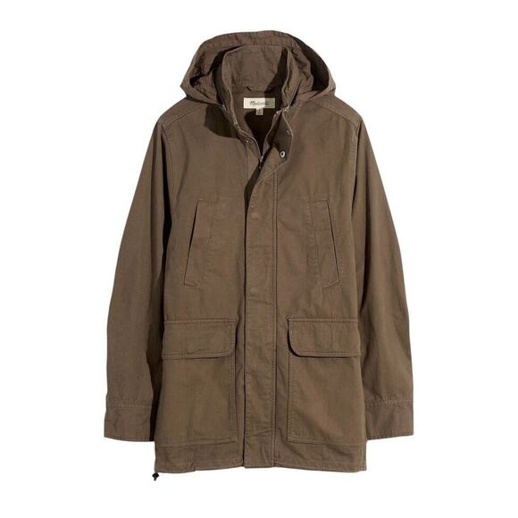 Madewell Men’s Field Jacket Green Cotton Size XS $148